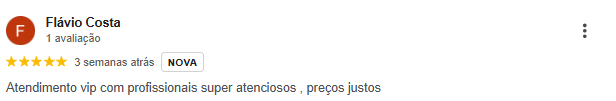 Depoimento da família Costa, elogiando o atendimento de odontopediatria para as crianças.